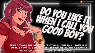 Do You Like it When I Call You Good Boy? || Audio Roleplay, Gentle Fdom, MommyDomme Sucks n Fucks