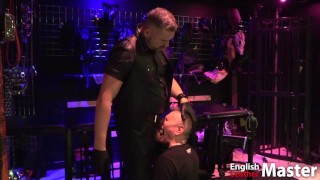 Uncut leather Master fucks slave raw and cums on boot PREVIEW