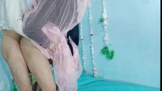 desi wedding bride hard fucked on first sex night (SUHAGRAAT) in desi village