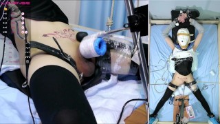 SEXマシーンオナホで強制シコシコ配信ショー、オスイキしたあともシコシコされちゃう動画、2023-05-07