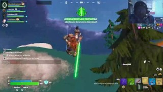 Minecrft y fortnite crossover