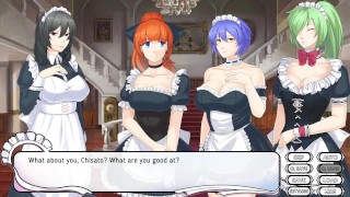 Maid Mansion: Maid Learning How To Be Obedient And She Got Covered With Cum Ep. 3