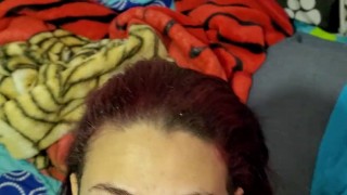 My stepcousin wakes up with my fingers in her pussy + CumFace - AllUCanEat