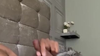 watch me wank my black cock