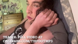 n horny trans gf wakes you up wanting to fuck (TEASER)