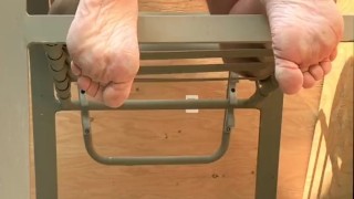 Close Up Rear View Of My Winking Asshole and My Cock & Balls As I Am Pissing Outdoors (As Requested)