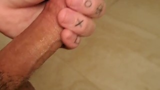 Stroking My Cock After a Long Day...