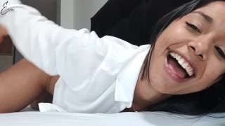 JOI CEI llegas cansado y yo te alivio (con cuenta regresiva en mí culo)