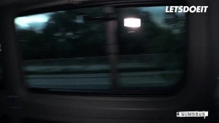 Ebony Chick Ria Paradise Drilled Deep By BWC On The Backseat - LETSDOEIT