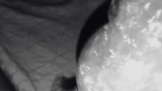 Latino guy pleases his girlfriend and sent her a video where he shows her his huge oiled up cock wit