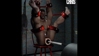 Chris Redfield and Fuck Machine (Blender/SFM)