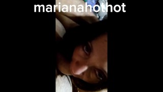 Marianahothot tragando pija mientras le habla a la gente