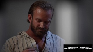 Beefy Muscle Flip Fucks Gorgeous Hunk At Airport Terminal - Beau Butler, Bruce Jones - RagingStalli