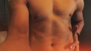 A guy like jerking off