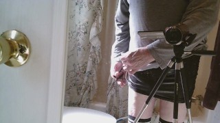 Skirt and cock