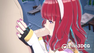 Celica's Poolside Pleasure | Fire Emblem Engage Animaiton