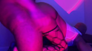 Pretty Pussy Fucked By Oiled Thick Black Dick