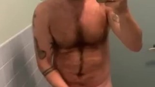 Almost Caught Masturbating in Doctors Office Washroom