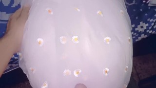 Step sister went home after party and I couldn't control myself