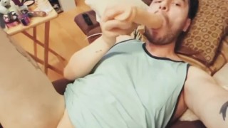 Dildo ass to mouth