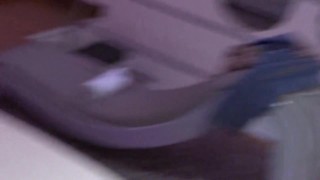 Before being fucked by my boss in the motel, I masturbate watching porn on TV