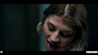 Aliens fuck and creampie hot girls