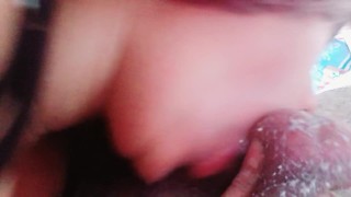 I sucking with the dick being pulled by the balls, give my cumshot I deserve it for being a bitch🥛⚽