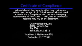 Damien Rage gets oiled up and flogged