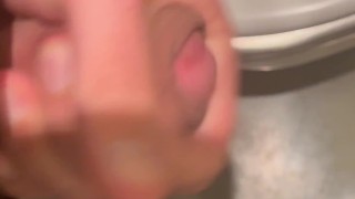 Teasing on the train. Third day of edging no cum just yet Day 3