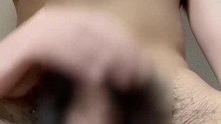 数日ぶりのオナニーで声を我慢できない剛毛男子大学生