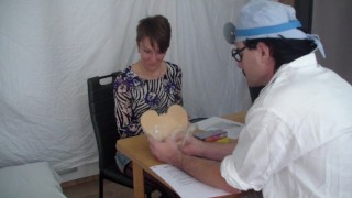Complete sexual medical examination of a young sexy woman - part 1
