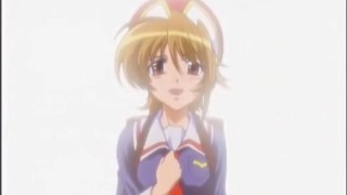 Busty anime teen pussy ravaged