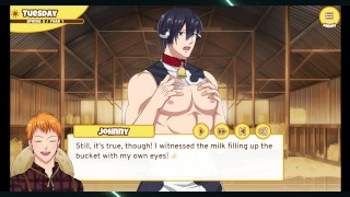 Gay Sex Game BANANA RANCH - Moocha scene - ( demo version )