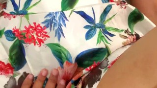 PINAY SCANDAL ! I Had Sex With My Teacher, and It Was So Nice with this Floral Dress