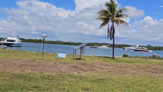 Fat pussy mature lady sightseeing and Masturbating - (bbw ssbbw, Fat ass, big butt, thick ass) POV