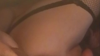 In chastity dildoing myself