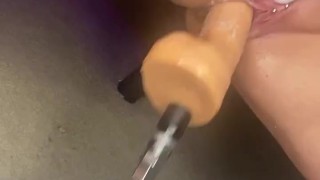 Drilled by a sex machine