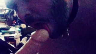 SLOPPY DEEPTHROAT PRACTICE