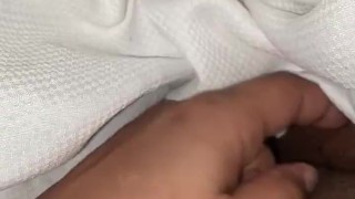 FTM jacks hard big clit