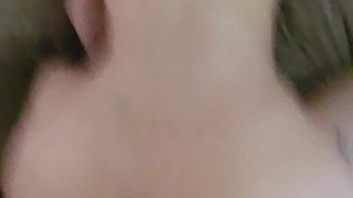 Amateur Teen TAPS Out Then Gets Surprise Creampie In Backroom at Party!
