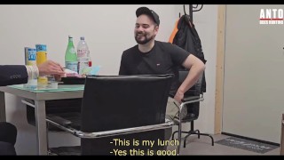 Straight Insurance Broker visits again, this time off work