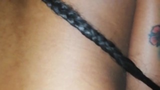 I give her dick in silence because we had a friend two meters away