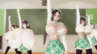 【Girls' Dancer】気まぐれメルシィ - Miyako/Misaki/Tarudo/Nashi/Rina