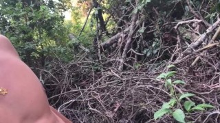 I got caught in the Bush giving Him a blowjob look What happened