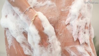 PUREMATURE Busty Mature Jamie Michelle Left Leaking Creampie Cum