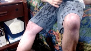 told to sit and piss in my UA Shorts