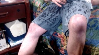 told to sit and piss in my UA Shorts