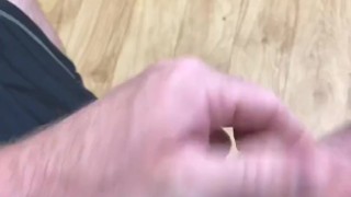 Risky Doctors Office Masturbation and Huge Cumshot Into A Tissue Dripping Onto The Floor