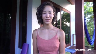Ersties – Hot Babe Orgasms On a Dildo