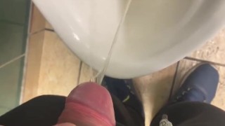 Hung Uncut Teen Pisses